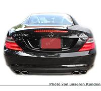 Spoiler Posteriore E Bordo Strappo Nero Ossidiana Adatto A per Mercedes SLK R172