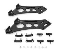 Spoiler posteriore Gambe Per Spoiler Universali Da 10" Per Auto In Lega Di Alluminio CNC, Per Spoiler Posteriore Da Corsa Per Baule Staffe Montaggio Per Alettone 10"