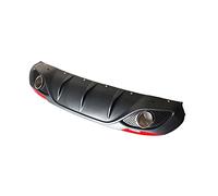 Spoiler Posteriore Labbro Bagagliaio Auto Diffusore Posteriore Punte Scarico Paraurti Posteriore Lip Spoiler per Alfa per Romeo per Giulia Sedan 4 Porte 2016-2020 per Quadrifoglio
