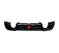 Spoiler Posteriore Labbro Per BMW Serie 3 E92 E93 330I Paraurti Posteriore Diffusore Labbro Nero Lucido Bodykit Accessori AUTO Nero Lucido Spoiler Auto(Double-sided LED)