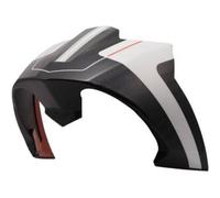 Spoiler Posteriore Ls2 In Carbonio Bianco Grigio Per Casco Thunder C FF805