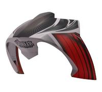 Spoiler Posteriore Ls2 In Carbonio Replica Perolari Per Casco Thunder C FF805