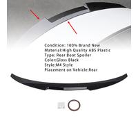 Spoiler Posteriore Nero Lucido Per BMW 3 Series G20 G80 2018+ M4 Style