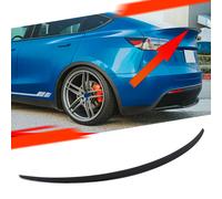 SPOILER POSTERIORE NERO LUCIDO TETTO ALETTONE PER TESLA MODEL Y SUV 2020-2023