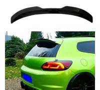 Spoiler posteriore per alettone sul tetto dell'auto per Vw Scirocco Standard 2008-2019, spoiler posteriore per berlina in ABS, nero lucido/aspetto in fibra di carbonio,Gloss Black-15-19