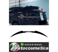 Spoiler posteriore per Alfa Romeo Stelvio 2016+ ala aggiuntiva nero lucido