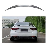 Spoiler Posteriore per Auto per Alfa Romeo Giulia 2015-2024,Spoiler Ali di Coda del Bagagliaio in ABS,Nero Lucido,Carbon Fiber Look