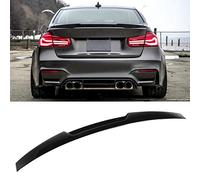 Spoiler Posteriore per Auto Spoiler Alettone Performance Spoiler Posteriore Nero Lucido per Stile M4 Spoiler Coperchio Bagagliaio Alto Nero Lucido Adatto per Serie 3 F30/M3 F80
