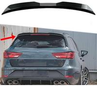 Spoiler Posteriore per Bagagliaio Auto Hatchback Venucia E30 VNZE0 2013-2017 deflettore d'Aria Labbro Posteriore Splitter per Tetto Decorazione Esterna Effetto Fibra di Carbonio.