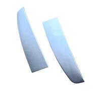 Spoiler Posteriore Per Ford Per Transit Custom Mk8 2017-2023, Copertura Parafango, ABS, Nero Lucido, Effetto Carbonio WEFOLCC(Silvery)