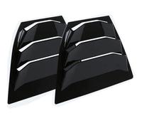 Spoiler Posteriore Per Mazda 3 Per Axela 2014-2018 Auto Posteriore Persiana Finestra Laterale Otturatore Copertura Trim Adesivo Presa D'aria Accessori Posteriore Spoiler(Nero lucido)