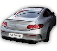 Spoiler Posteriore per Mercedes Benz C Coupé Spoiler Nero Lucido Con Opinione