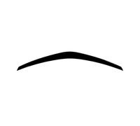 Spoiler Posteriore Per Mercedes Per Benz Coupé W207 C207 E200 E250 E300 2009-2016 Auto Spoiler Posteriore Cap Baule Posteriore Del Tetto Boot Lip Spoiler Ala Diffusore Paraurti(Nero lucido)