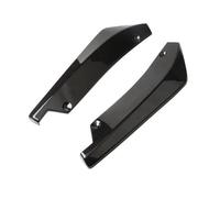 Spoiler posteriore per paraurti auto, 2 pezzi, Per Fiat 500, 600, 500L, 500X, Per Punto, Per Stilo, Per Bravo, Per reemont, Per Panda(Black)