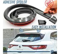 SPOILER Posteriore Per Renault Megane-Scenic Lama Tetto CARBONIO Adesivo Flessib