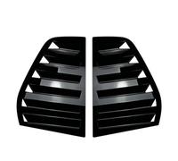 Spoiler Posteriore Per VW Per Golf 5 High 5 Per Golf MK5 Copertura Otturatore Del Lunotto Posteriore Rivestimento Finestra Coda Feritoia Ventilazione Laterale Adesivi Spoiler Posteriori(Nero lucido)