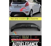 Spoiler posteriore sotto paraurti per FORD FIESTA 7 MK7 ABS Plastica "ST Line"