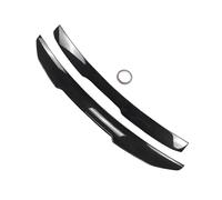Spoiler posteriore stile PSM e alettone posteriore stile MP compatibile for BMW E60 Serie 5 520d 530i 530d 535i M5 Kit carrozzeria posteriore Tuning coda 2003-2010(Set Carbon Look)