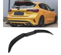 SPOILER POSTERIORE STILE ST NERO LUCIDO PER FORD FOCUS MK4 2019-2025