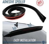 SPOILER Posteriore Tetto Compatibile con Nissan Furgoni Nero Adesivo Flessibile