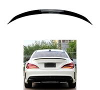 Spoiler Posteriore YWDGFC per Mercedes CLA-Class C117 CLA200 260 CLA45 AMG 2013-2019, ABS Lucido Nero, Autoadesivo
