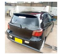 Spoiler Posteriore ZCera Per Toyota Per Vitz Per Echo Per Yaris 2002-2013, Materiale ABS, Finitura Lucida Nera, Glossy Black
