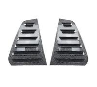 Spoiler Posteriori 1 Paio Per VW Per Golf 5 Per Golf 6 Per Golf 7 MK5 MK6 MK7 MK7.5 2003-2020 Spoiler Finestrino Posteriore Copertura Persiana Finestra Presa D'aria(Style A Carbon Look)