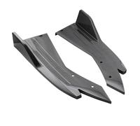 Spoiler Posteriori 2 Pezzi Universale Paraurti Posteriore Auto Minigonne Laterali Spoiler Diffusore Kit Carrozzeria Lama Tuning Esterno Ala Spoiler Auto(Aspetto in fibra di carbonio)