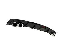 Spoiler posteriori auto Diffusore Paraurti Posteriore Auto Plastica ABS Nera Car Styling Spoiler Deflettore Body Kit Splitter Labbro Adatto Per VW Per Jetta(Model 2)