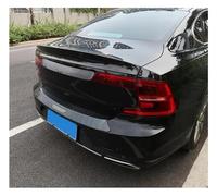 Spoiler posteriori Car Styling Esterno Spoiler Posteriore Coda Tronco Boot Ala Decorazione Per S90 Per VOLVO S90 2017 2018 2019 2020 ABS(Carbon fiber pattern)