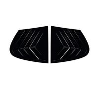 Spoiler Posteriori dell'Auto Per BMW Serie 1 E87 2005-2011 Feritoia Decorativa A Forma Di Branchia Di Squalo Nero Lucido Per Lunotto Posteriore Posteriore Spoiler(Nero lucido)