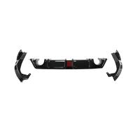 Spoiler Posteriori dell'Auto Per Civic 10a Generazione 2016-2020 Diffusore Paraurti Posteriore E Diffusori Laterali Posteriori Accessori Auto Spoiler Splitter Posteriori Spoiler(Nero lucido)