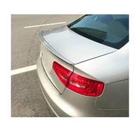 Spoiler Posteriori Per A4 B8 2009-2016 Spoiler Posteriore Per Auto Non Verniciato Colore Primer Spoiler Alettone(Silver)