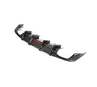 Spoiler posteriori per auto Diffusore Paraurti Posteriore Per A5 S-Line S5 Berlina 4 Porte 2017-2020 Auto Spoiler A Labbro Fibra Di Carbonio Con Luce LED