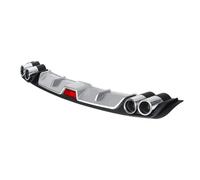 Spoiler posteriori per auto Diffusore Paraurti Posteriore Spoiler Lip Universal Per Mercedes(SILVER-120CM)