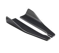 Spoiler posteriori per auto Gonne Laterali 48cm Paraurti Auto Protettore Splitter Spoiler Universal(Modello in fibra di carbonio)