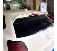 Spoiler Posteriori per Auto per VW Volkswagen Polo 2011-2016, Decorazione per Auto Accessori Labbro Dello Spoiler Del Bagagliaio Dell'ala Posteriore,White