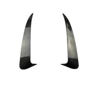 Spoiler Posteriori Per Benz Per W205 C43 C63 Per AMG 2014-2019 Coppia Sfiato Posteriore Rivestimento Rivestimento Paraurti Lip Side Canard Spoiler Auto(Carbon Fiber Look)