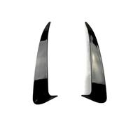 Spoiler Posteriori Per Benz Per W205 C43 C63 Per AMG 2014-2019 Coppia Sfiato Posteriore Rivestimento Rivestimento Paraurti Lip Side Canard Spoiler Auto(Glossy Black)