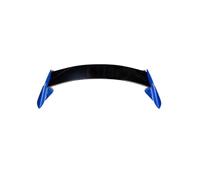 Spoiler Posteriori Per CIVIC Hatchback 2017 2018 ABS Di Plastica Non Verniciata Primer, Base Trucco Di Colore Baule Posteriore Boot Ala Lip Spoiler Auto Spoiler Auto(Black and blue)