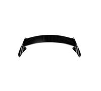 Spoiler Posteriori Per CIVIC Hatchback 2017 2018 ABS Di Plastica Non Verniciata Primer, Base Trucco Di Colore Baule Posteriore Boot Ala Lip Spoiler Auto Spoiler Auto(Nero)