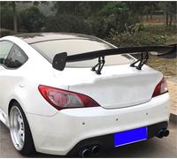 Spoiler Posteriori Per Hyundai Per Tiburon Per Genesis Coupe Stile Auto Fibra Carbonio Spoiler Posteriore Tetto Coda Baule Alettone Modanatura Labbro Bagagliaio(Carbon fiber patter)