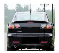 Spoiler Posteriori Per Il Periodo 2006-2013 Per Mazda 3 ABS Plastica Auto Baule Posteriore Coperchio Spoiler Ali Esterno Tuning Parte(Glossy Black)