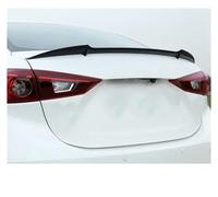 Spoiler Posteriori Per Mazda 3 Per Axela Per Berlina 4 Porte 2014-2017 Non Verniciata Primer, Base Trucco Colore Baule Posteriore Ala Spoiler Spoiler Auto(Nero)