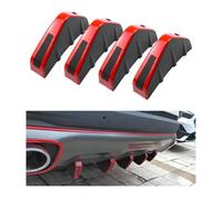 Spoiler Posteriori per Mazda CX-30 2019-2024, Auto per Anti-Crash Accessories Spoiler Shark Fin Protector, Decorazione per Auto Accessori Labbro Dello Spoiler Del Bagagliaio Dell'ala Posteriore