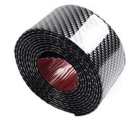 spoiler protezione spoiler inferiore Per paraurti auto adesivi per davanzali della porta in fibra di carbonio carrozzeria auto protezione in vinile striscia adesiva pellicola antigraffio(5cm 2.5m 1pc)