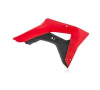 Spoiler Radiatore Acerbis HONDA CRF450R 2017 Rosso/Nero
