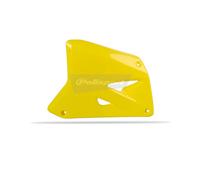 Spoiler Radiatore Polisport Compatibile Con Suzuki RM 80 85 Ab00 Giallo