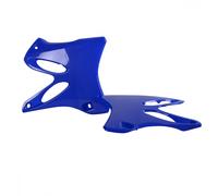 Spoiler Radiatore Polisport Compatibile Con Yamaha YZ 125 250 02-14 Blu