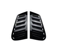 spoiler seat leon 2 pezzi/set lunotto posteriore quarto otturatore copertura lunetta laterale per adesivo di sfiato per VW per Polo 9N 2001-2006 2007 2008 2009(Glossy black)